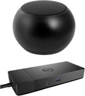 Dell WD19S USB-C Workstation Dock 130W 4K Support HDMI DisplayPort USB Hub and Ethernet Bundled with Bluetooth Mini U Speaker with Built-in Mic 4 Hour Playback