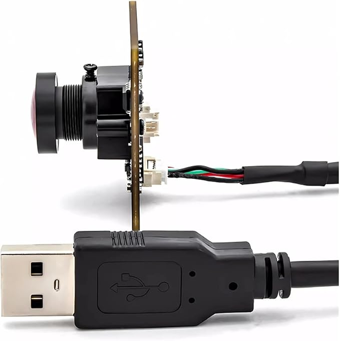 2mm 121 Degree 1200P 90FPS USB Camera Module Global Shutter AR0234 Board with Wide Angle View Lens High Frame Rate Camera