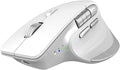 Wireless Bluetooth Mouse Ergonomic Rechargeable Silent Mouse with Multi-Device Adjustable DPI Flying Scroll &amp Thumb Wheel Bluetooth Mice for Laptop Computer Tablet Smartphone (White)