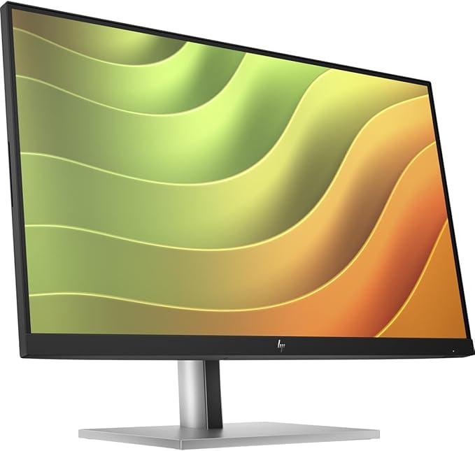 HP E24u G5 23.8 Full HD LED LCD Monitor - 16:9 - Black Silver - 24 Class - in-Plane Switching (IPS) Technology - 1920 x 1080-16.7 Million Colors - 250 Nit - 5 ms - 75 Hz Refresh Rate - H