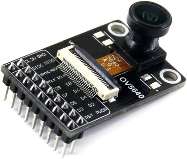 waveshare OV5640 Camera Board (B) Image Sensor Module 5 Megapixel (2592x1944) Fisheye Lens to Achieve 170 Degree Diagonal
