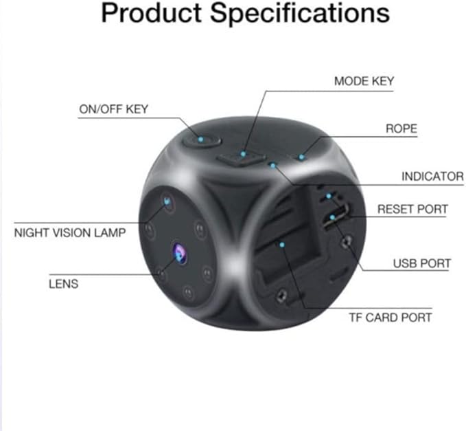 Camera 1080P Sensor Night Vision Camcorder Motion DVR Micro Secret Cam Sport DV Video Small Tiny Cameras Gift