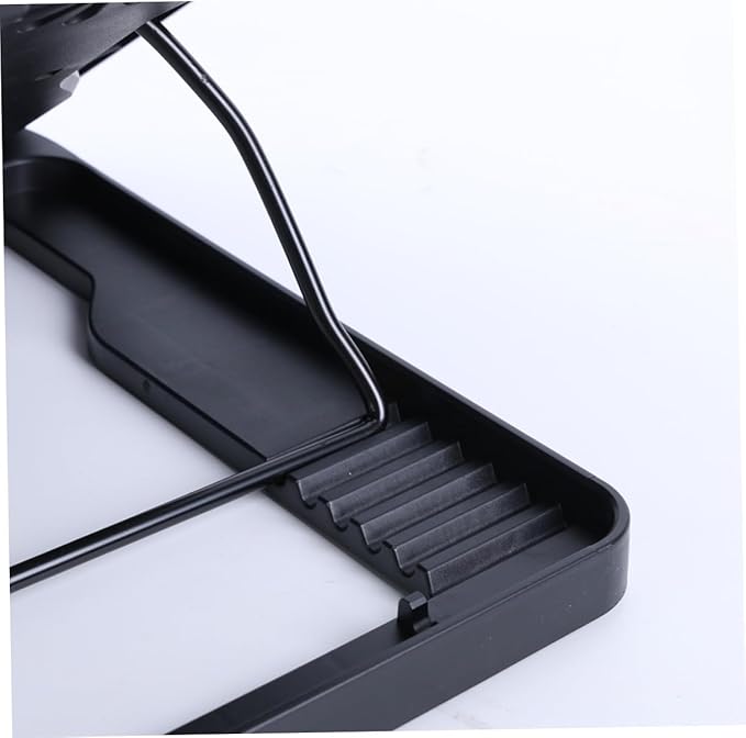 NUOBESTY USB Laptop Cooling Pad with 5 Fans Cooler Base Adjustable Multi-Angle Cooling Stand Anti-Skid Heatsink for Notebook and Gaming Laptops