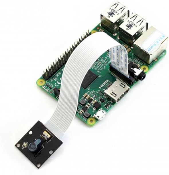 AmpOhm360 5MP OV5647 Camera Module for Raspberry Pi Compatible with All Pi Models for DIY IoT and Maker Projects SKU-11297