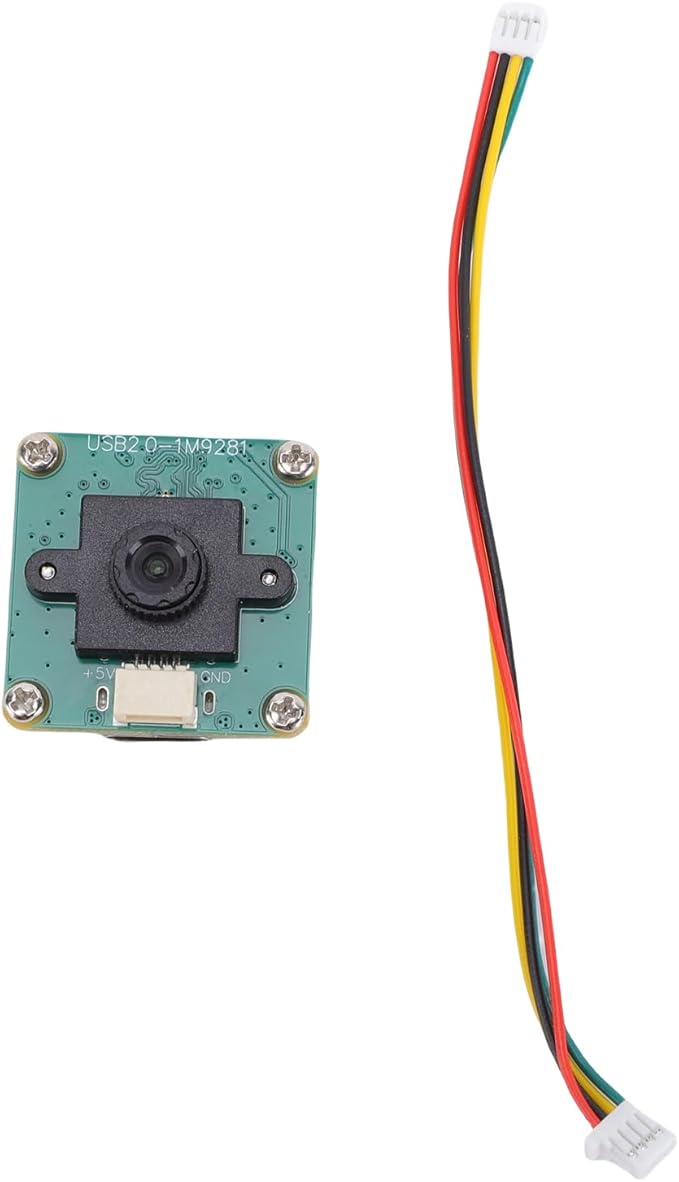 Zopsc USB Camera Module 1MP Monochrome Global Shutter Camera High Speed USB Webcam Board with Type C and 4PIN Connector for RasPi and Nano Embedded Systems