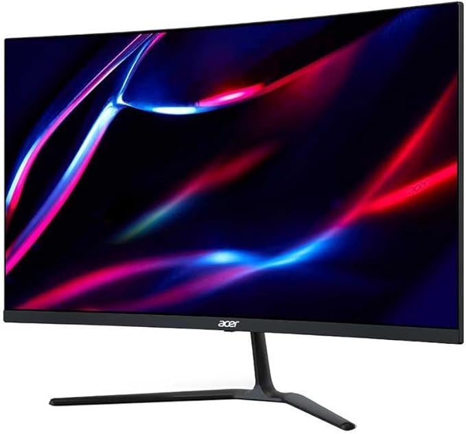 Acer 27 2560 x 1440 QHD Gaming Monitor | AMD FreeSync Premium | 170 Hz Refresh Rate | 1500R Curved Design | 1 x Display Port 1.4 &amp 2 x HDMI 2.0 Ports(Cable Included)