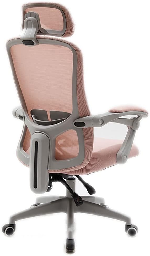 Office Desk Rotating Office Chair Home Can Lie Down Gaming Chair Ergonomic and Comfortable Computer Chair Adjustable Headrest Footrest Home Office Chair (Color : B)