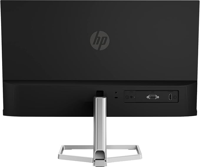 HP 22 IPS 1080P FreeSync Monitor Bundle with Docztorm Dock 22 inch IPS (1920 x 1080) Display HDMI VGA Adjustable Tilt Ideal for Home &amp Business Black &amp Silver 2 Pack