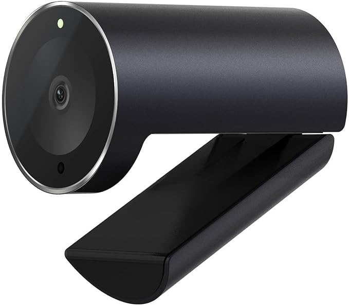4K Webcam UHD CMOS Sensor Noise Canceling Mic AI Autofocus Adjustable FOV Built-in Privacy Cover Works for Teams Zoom Google Meet PC/Mac/Laptop/MacBook/Tablet