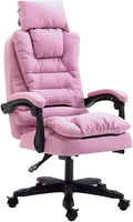Chairs Large Size Gaming Chair RecliningBearing Capacity: 330lbs (Color:Pink)