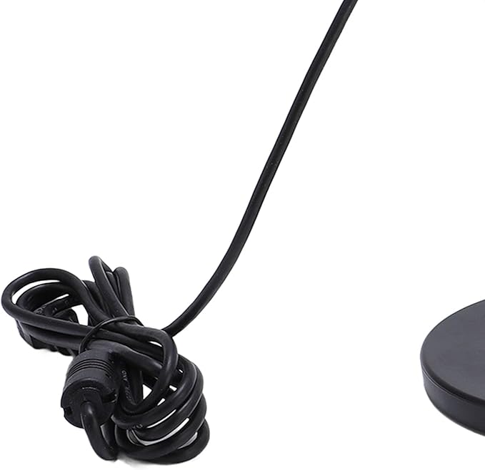 Dpofirs Webcam with Light Built in Mic 5MP Webcam with Fill Light 3 Color Modes for Online Learning