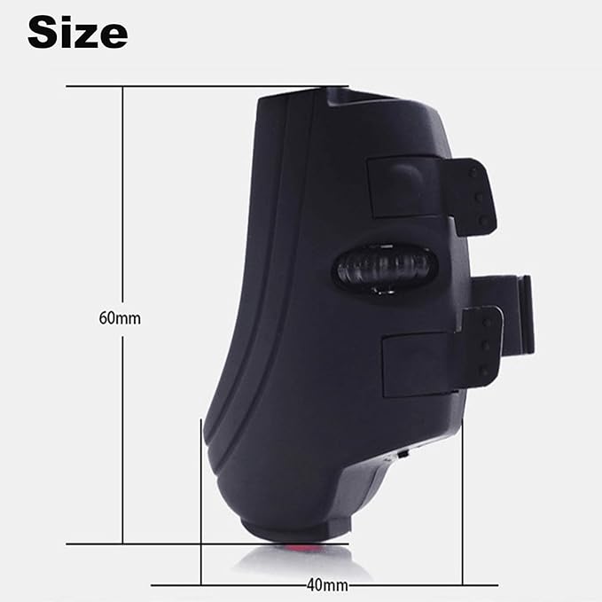 Mini Bluetooth Mouse Wireless Finger Ring Ergonomic Rechargeable- Optical Portable Wearable Finger Mouse for Laptop and Tablet No USB Receiver