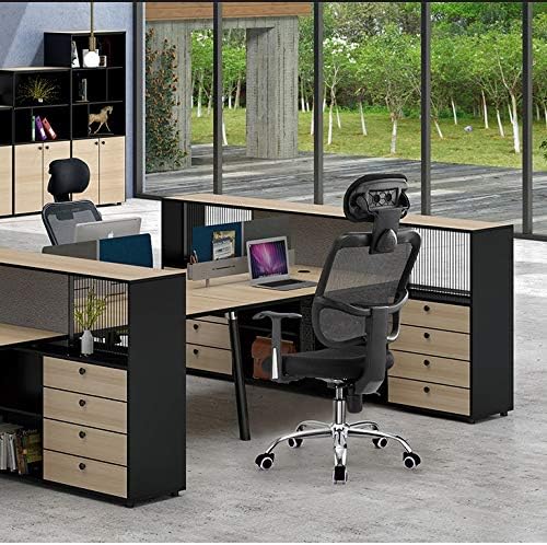 Office Chair Gaming Chair Computer Chair Mesh Computer Chairs and Lightweight and Breathable Office Chairs (Color : Argento)