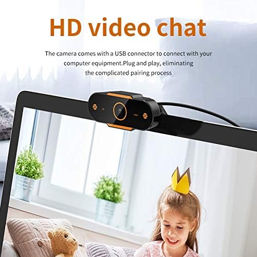 Computer Camera Auto Focus 1944P HD Webcam 1080P Web Camera W/Microphone for PC Laptop Desktop Live Broadcast Video Calling Home Conference Work (Color : 480P)