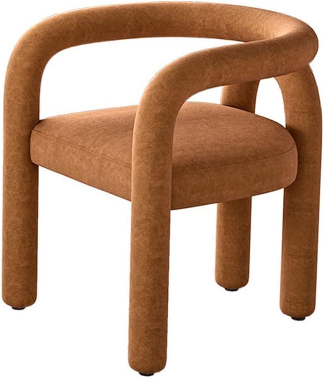 Office Chair Gaming Chair Computer Chair Cosmetic Chair Scandinavian Living Room Furniture Leisure Chair Reclining Dining Chair Cashmere Sofa Armchair Makeup Stool (Color : A Size : 1 Code)