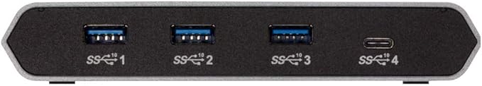ATEN 2-Port USB-C Gen 2 Sharing Switch with Power Pass-Through | UK Version US3342