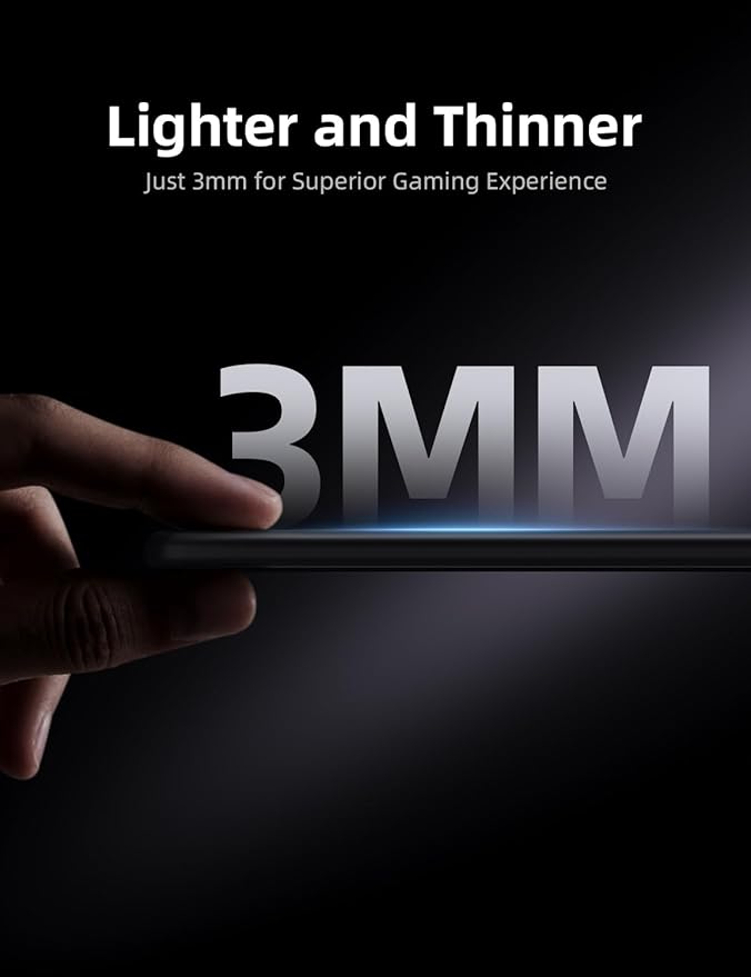 llano MP001 Tempered Glass Gaming Mousepad for FPS Gamers Esport 17.7”x15.8” Mouse Mat Ultra-Smooth 0.85μm Micro-Etched Surface 3mm Thick Non-Slip Base Compatible with Viper/G502 XL 450mm *400mm