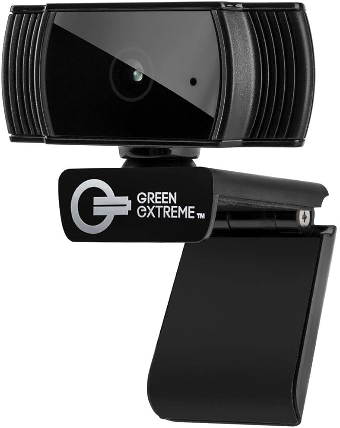 Green Extreme T200 Full HD Webcam 1080p 30FPS Widescreen Mode Autofocus System Hi-Speed USB 2.0 (6-Pack)