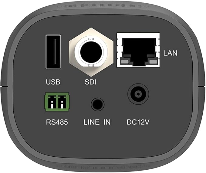 AV-1180G 10x3G-SDI/USB2.0 Box Camera w/PoE (Dark Grey)
