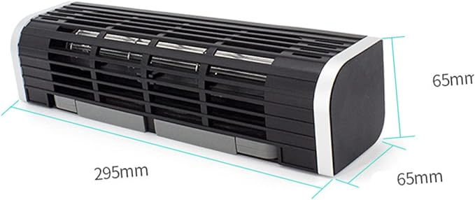 Laptop Cooler Portable Adjustable Cooling Fan with Radiator Rack for Laptops Tablets and Phones Compact Desktop Cooling Black