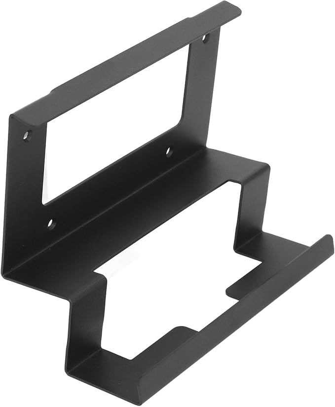 Gen 3 Router Mount Alloy Steel Mesh Router Bracket for Power Supply Space Saving Design Cable Storage Area Easy Installation for Indoor RV Home Cafe Office Cabin Boat