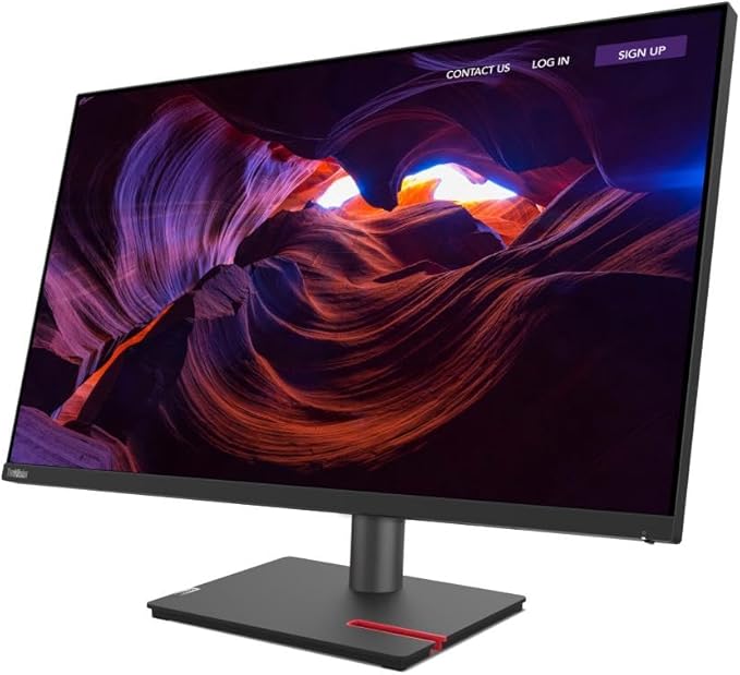 Lenovo 63D1RAR1US 31.5in Thinkvision P32p-30 4k Mntr 95 Dci-p399 RGB W/Accurate Color