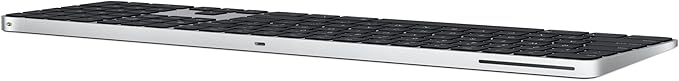 Apple Magic Keyboard with Touch ID and Numeric Keypad (for Mac Computers Silicon) - US English - Black Keys (Renewed)