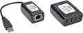 TRIPP LITE B203-104-PNP 4-Port USB 2.0 over Cat5 Cat6 Extender Hub Transmitter and Receiver