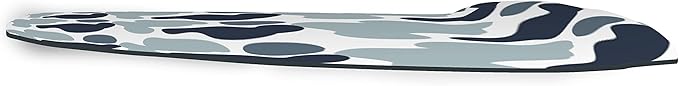 Ergonomic Mouse Pad with Wrist Rest Digital Printed Mouse Pad Anti-Tendon Sheath Problems Non-Slip Base for Office and Home Size:20x23cm