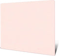 Glass Gaming Mousepad Professional Artisan 350 * 260 * 3.2mm Large Mouse Pad Provides Improved Precision and Speed for Keyboard Mouse (Pink)