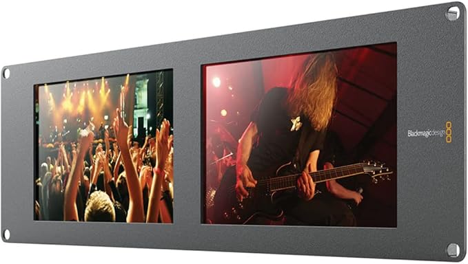 Blackmagic Design Smartview Duo 2 Rackmountable Dual 8 inch LCD HDL-SMTVDUO2