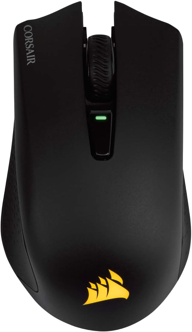 Corsair Harpoon Wireless RGB Lightweight FPS/MOBA Gaming Mouse – 10000 DPI – 6 Programmable Buttons – Low-Latency Bluetooth – iCUE Compatible – PC Mac PS5 PS4 Xbox – Black