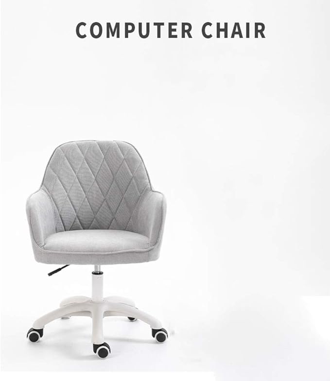 Office Chair Gaming Chair Computer Chair Stylish Computer Chair Lifting &amp Rotary Sofa for Student Dormitory Home Fabric Game Chair Office Chairs with Wheels