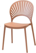 Adjustable Office Computer Chair with Armrest Dining Chair Backrest Home Outdoor Creative Leisure(Pink)
