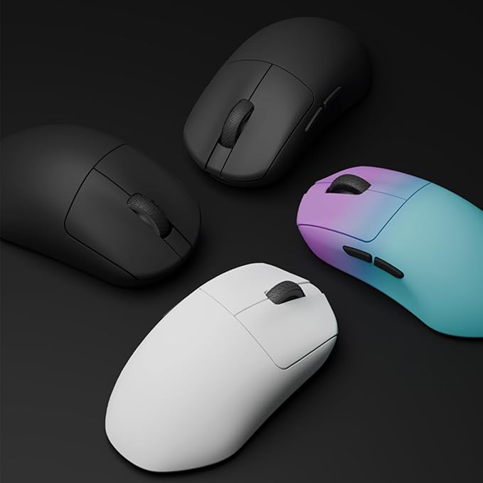 Darmoshark N7MAX Wireless Gaming MouseTri-Mode 8K/USB-C/BluetoothUp to 30000DPIPAW3950 Optical Sensor Lightweight 49g5 programmable ButtonComputer Mouse for LaptopPCMac(Purple)