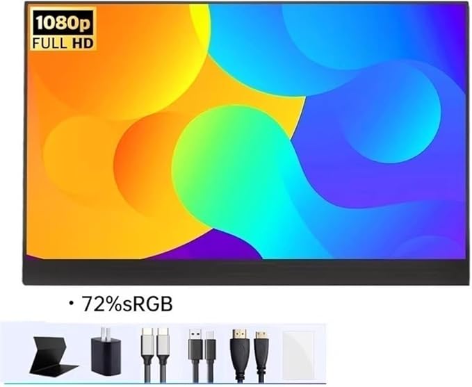Second Screen 14 Inch Portable Monitor 1080P IPS Extended Screen Touch Second Gaming