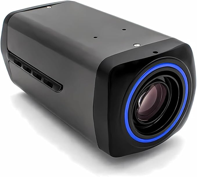 4K 36X Zoom Camera Auto Focus H.265 Webcam Remote Control Motorized 5MP High Speed 30FPS Network Camera for Live Streaming(5MP POE48V)