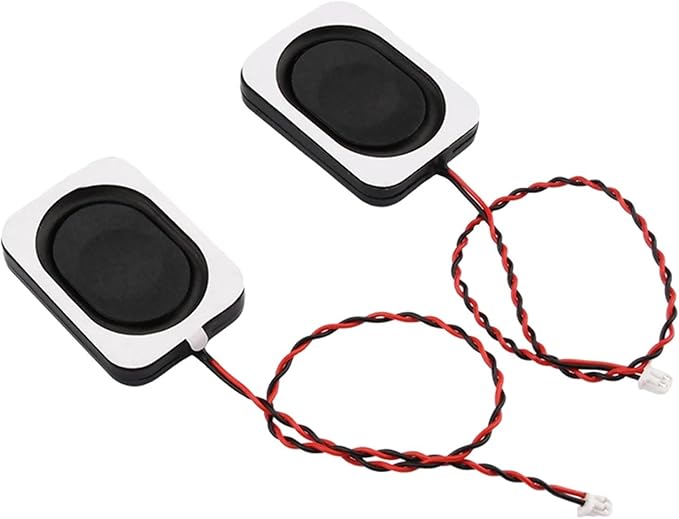 1PCS 4 Ohm 3w 8 Ohm 2W Speaker Square Small Cavity Notebook Computer 3525/2535 Box Speaker DIY (Color : 8 Ohm)