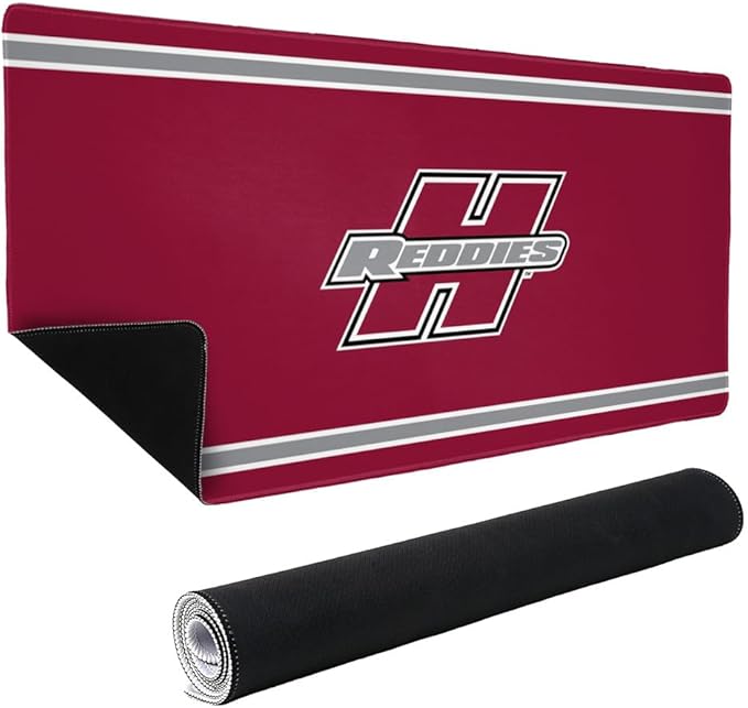 Henderson State University Primary Logo Stripes Large Gaming Mouse Pad with Stitched Edges Non-Slip Base for Gamer Home and Office 31.5 x 15.16