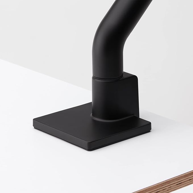 Fully Jax Monitor Arm - fits up to 35 Computer Display (Single Black)