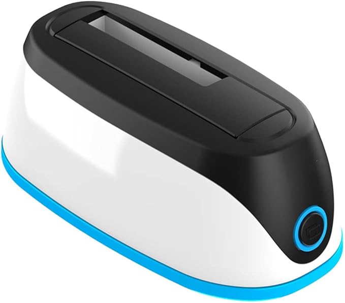 External Hard Drives USB 3.0 HDD SSD Station 16TB 2.5 3.5 Inch SATA Hard Drive Disk Dock Adapter Base with RGB Lamp