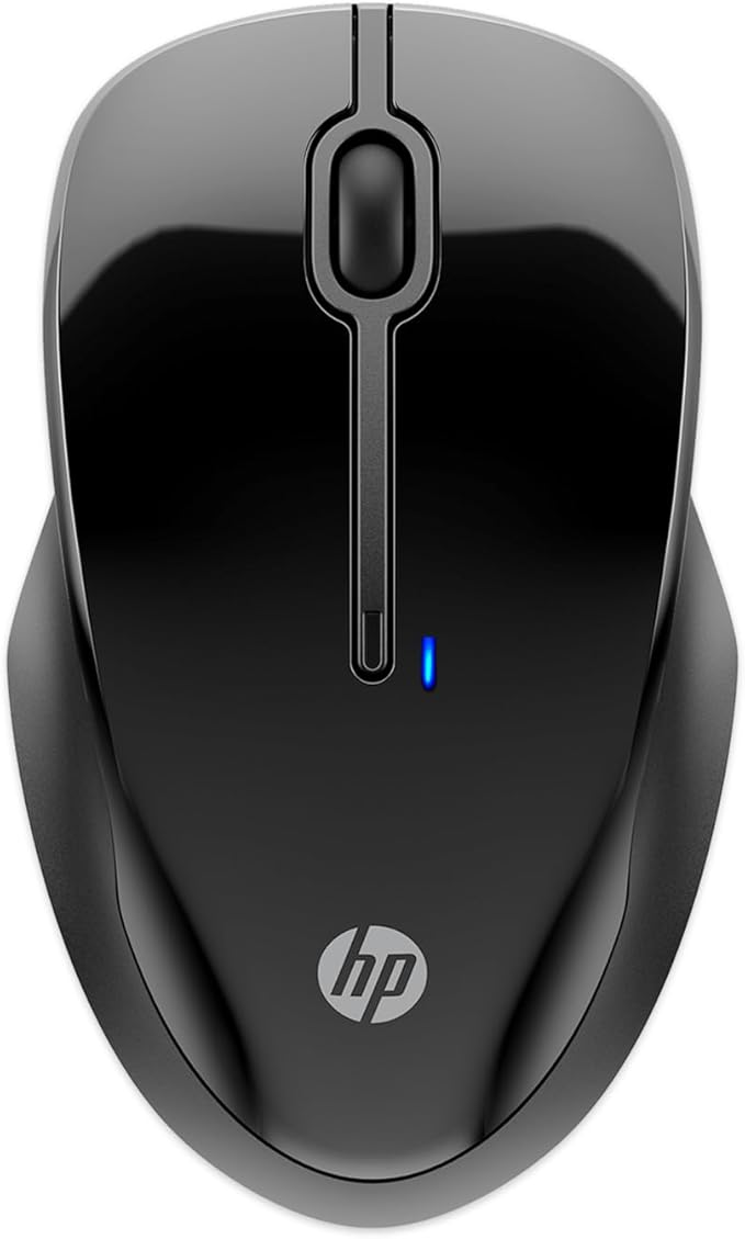 HP 250 Dual Mouse - for Computer or Laptop - Multi-OS &amp Device Compatibility Dual-Mode 2.4 GHZ or Bluetooth Connectivity - Multi-Surface Technology - 1-Year Battery Life - Ambidextrous