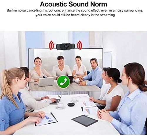Computer Camera USB Genuine 1080P Webcam Camera Digital Web Cam with Mic for Laptop Desktop Widescreen pc (Color : 1080P)