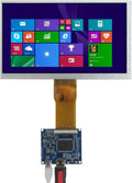 Generic 7 Inch 1024 * 600 DIY Portable LCD Display Screen Monitor Mini-HDMI Driver Control Board PC Computer Secondary Screen black 7C GQ -852
