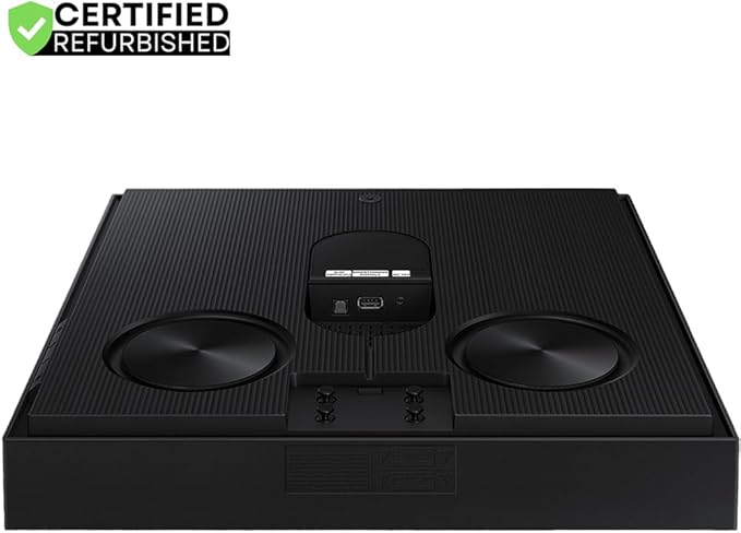 Samsung HW-LS60D/ZA Photo Music Frame Smart Speaker Dolby Atmos with Q-Symphony 2024 (Renewed) Bundle with 2 YR CPS Enhanced Protection Pack