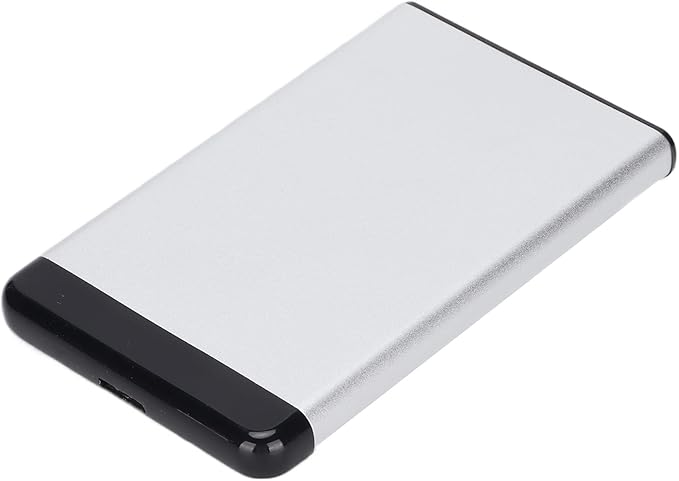 40GB/80GB/120GB/250GB/320GB/500GB/1TB/2TB Fast Data Transfer 50-130M/S Portable Ultra Slim HDD with USB 3.0 Port for Desktop Laptop Computers (320GB-Silver)