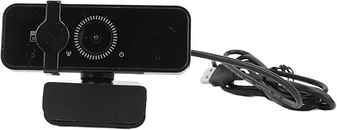 1080P Webcam with Noise Cancelling Microphone 120° Wide Angle Full HD Computer Web Camera USB 2.0 Plug and Play for Calls Conference Desktop Laptop
