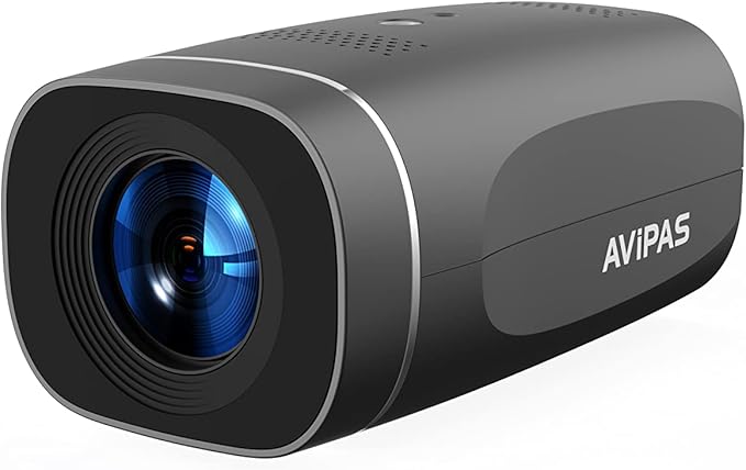 AV-1180G 10x3G-SDI/USB2.0 Box Camera w/PoE (Dark Grey)