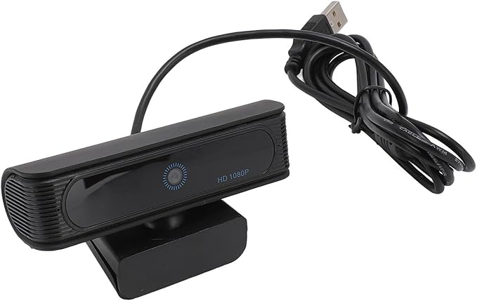 Hello Webcam 080P 30FPS HD Facial Recognition Camera for 10 11 Business USB Webcam with 80°Viewing Angle Used for Online Calling Conference Webcasting