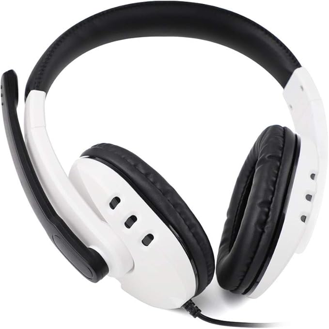 OSTENT Wired Headset Headphone Earphone for Sony PS5 Console Game